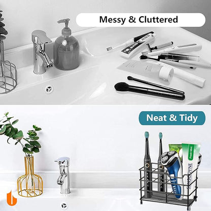 Urbanstrive 304 Stainless Steel Bathroom Toothbrush Holder Toothpaste Holder