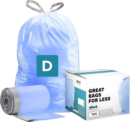 Plasticplace Custom Fit Trash Bags, Compatible