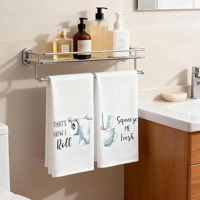 GROBRO7 Funny Sayings Hand Towel
