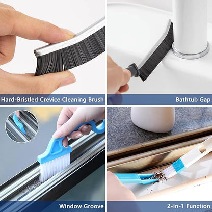 14Pcs Small Crevice Cleaning Brush Set, Groove Gap Cleaning Tool