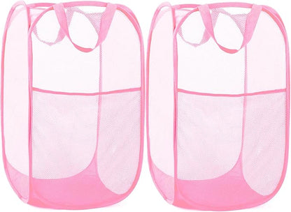 2 Pack Durable Collapsible Laundry Baskets