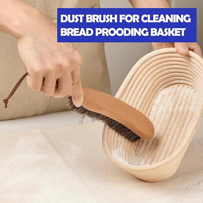 Cleaning Brush for Bread Proofing Baskets/Countertops/Wood Pulp