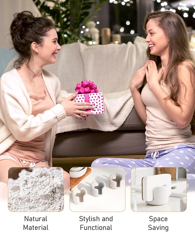 Diatomite Sponge Holder for Kitchen Sink, Quick Dry Diatomaceous Earth Compact