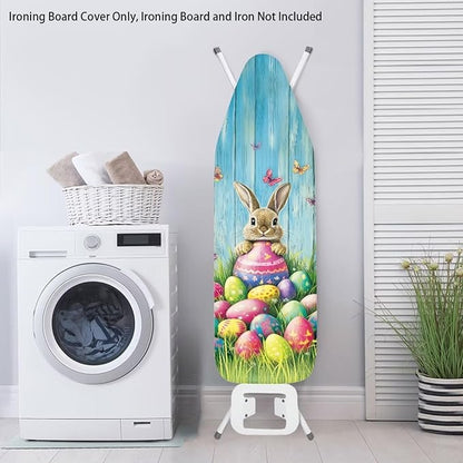 Butterfly and Easter Eggs Rabbit Iron Board Cover