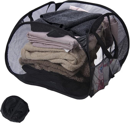 Collapsible Laundry Basket, 90L Foldable Pop-up Laundry Hamper
