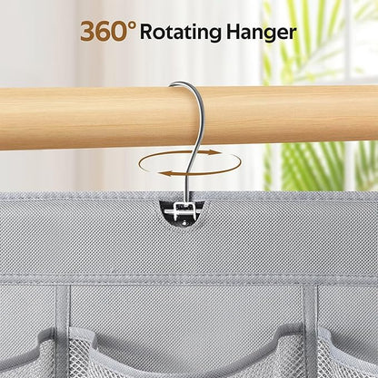 MISSLO 30 Large Pockets Dual Sided Hanging Shoe Organizer