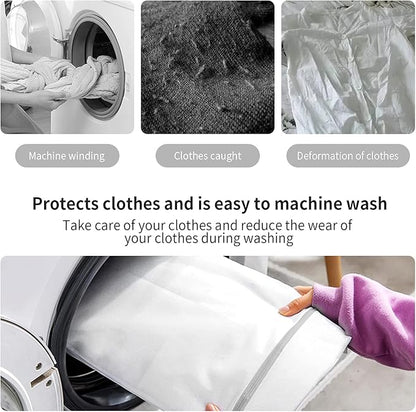 3 Pack Mesh Laundry Bags Medium by MDSXO- Fine Durable Lingerie Delicates Bag