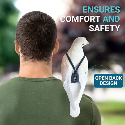FLYPER Adjustable Mini Bird Diaper | Reusable, Washable Cloth | Comfort Fit for Parrots, Cockatiels, and Other Small Birds | Fashionable Avian Accessories Butterfly, Butterfly Bonanza, Size 8.5