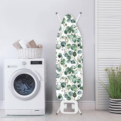 ZDCUSTOM Green Leaf Ironing Board Cover