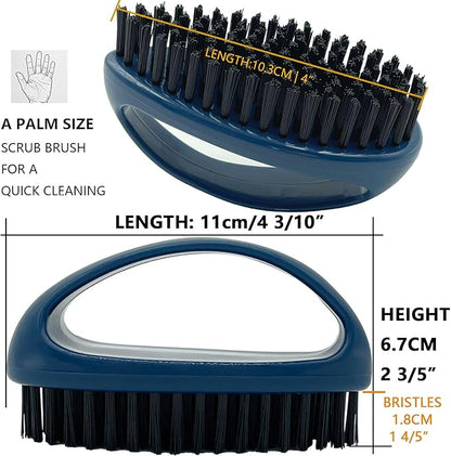 Small Scrub Brush with Nylon Bristles