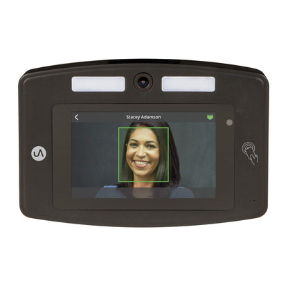 uAttend Touch-Free Voice Control and Facial Recognition Time Clock System for Employees and Small Businesses (DR2000)