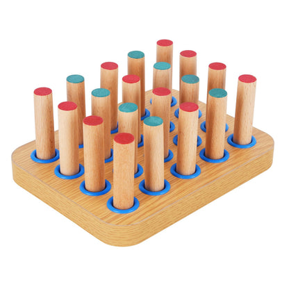YiePhiot Wooden Pegboard for Occupational Therapy, Occupational Therapy Tools, Peg Board, Hand Therapy Equipment Hand Therapy Peg Board to Improve Finger Dexterity