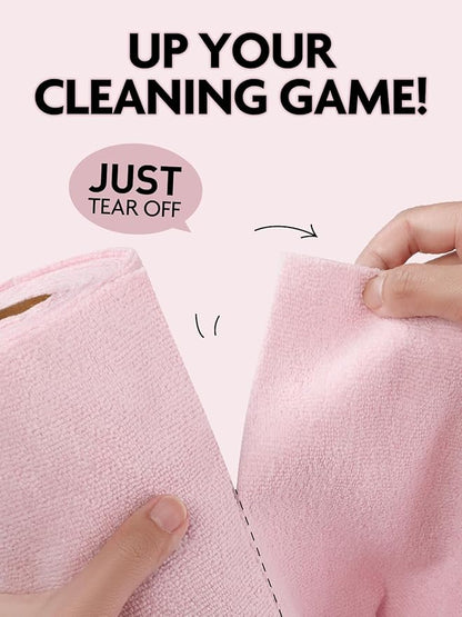 Fantasticlean Tear-Away Dish Cloth- 80 Sheets, 4 Rolls