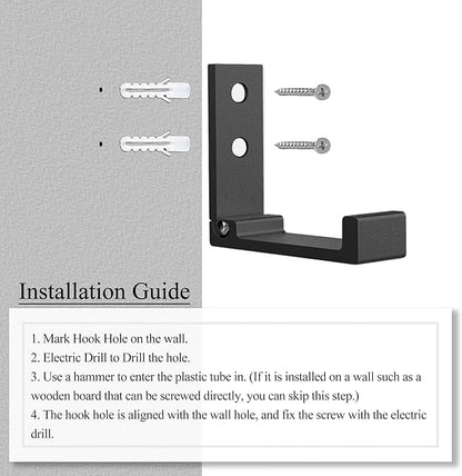 OHIYO Folding Wall Hook 2PCS Folding Coat Hooks