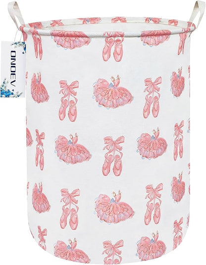 Round waterproof laundry basket, foldable storage basket, laundry Hampers