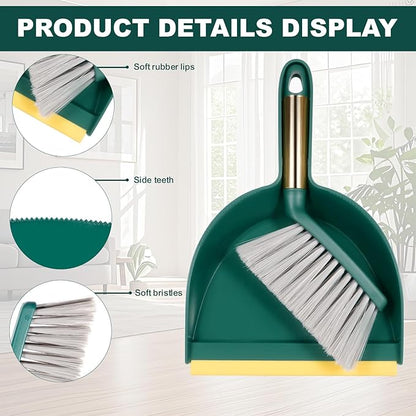Small Broom and Dustpan Set, Dustpan and Brush Set, Small Brush and Dustpan Set