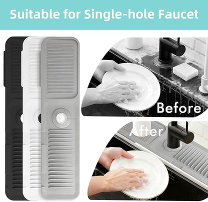 24 Inch Longer Faucet Mat, kitchen sink splash guard-Kitchen Sink Faucet Mat