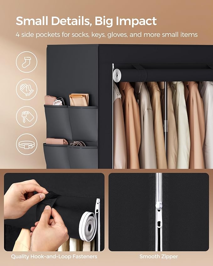 SONGMICS Portable Closet, Wardrobe Closet Organizer