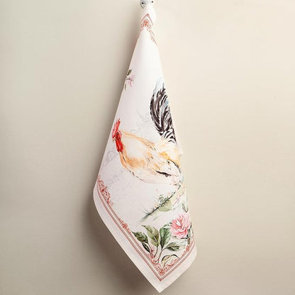 100% Cotton Kitchen Towel Campagne Maison d' Hermine Set of 2 Super Soft Highly