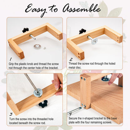 NPBIYOYG Large Flower Press Kit, 8 Layers Wooden Flower Press, Even Pressure for Wedding Bouquet Leaf Pressing DIY Arts and Crafts, Pressed Flowers Preservation for Adults