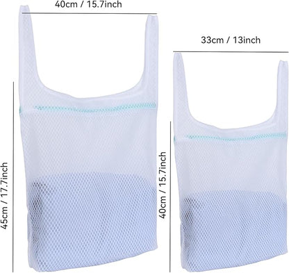 OTraki 2pc Honeycomb Mesh Laundry Bags
