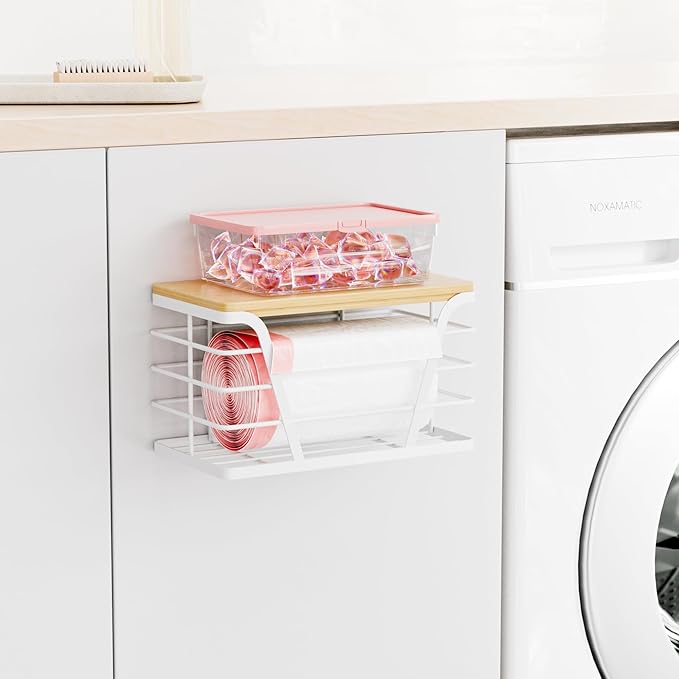 Small Grocery Bag Holder, Trash Bag Dispenser