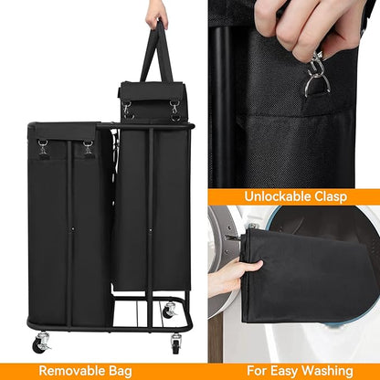 WOWLIVE Double Laundry Hamper