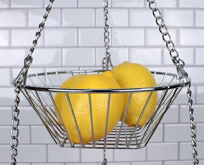 RSVP 30-by-12-Inch 3-Tier Wire Hanging Basket