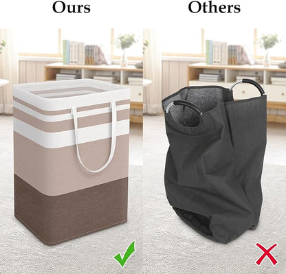 StorageRight Large Collapsible Laundry Basket Hamper