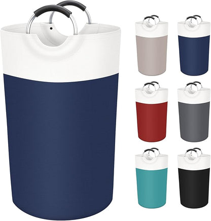 BlissTotes 90L Laundry Basket, Freestanding Laundry Hamper, Collapsible Dirty