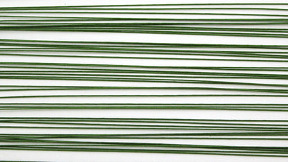 PME Sugarcraft Floral Wires Green 26 Gauge, 36 cm, Pack of 50