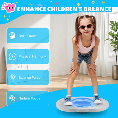 Maze Balance Board for Kids Toddlers Wobble Board for Core Balance Training