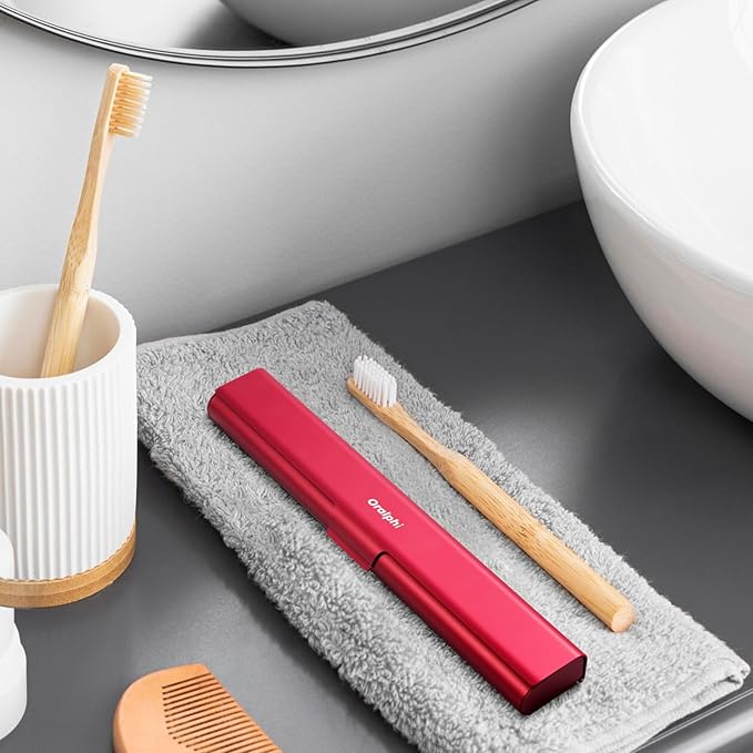 Aluminum Toothbrush Travel Case, Portable Travel Toothbrush Holder, Durable