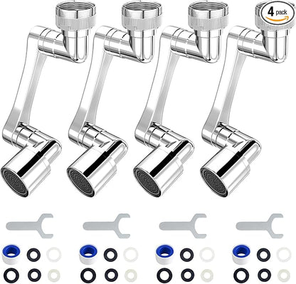 1080° Swivel Faucet Extender, Heavy Duty Rotating Sink Extension, Universal