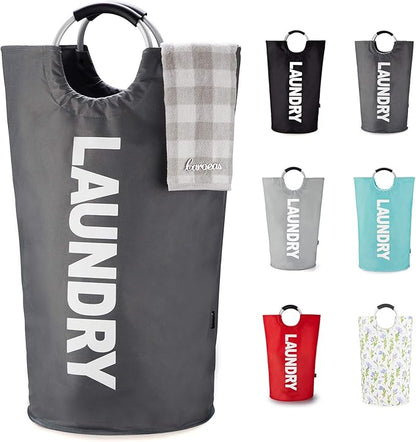Caroeas 125L Laundry Basket, Large Laundry Hamper, Laundry Bag