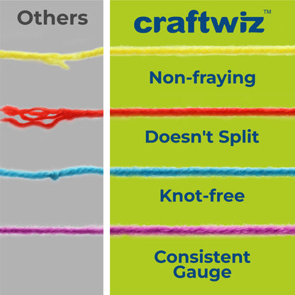 Craftwiz Learn to Crochet Kit for Beginners Adults – Complete Beginner Set with 20 Yarn Skeins, 9 Hooks, Organizer Bag & Book – Perfect Crochet Starter Kit for Adults & Teens