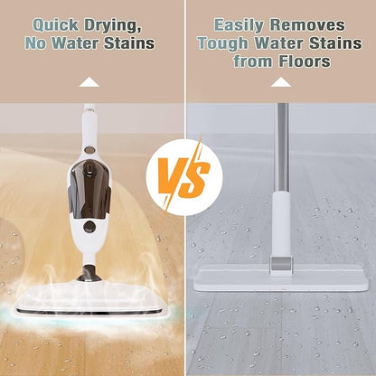 11-in-1 Steam Mop, Powerful Handheld Steam Cleaner