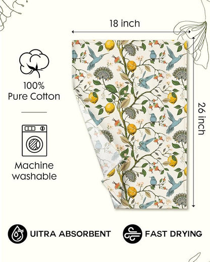 Flour Sack Kitchen Towels Set of 2-18x26 Cotton Dish Towels