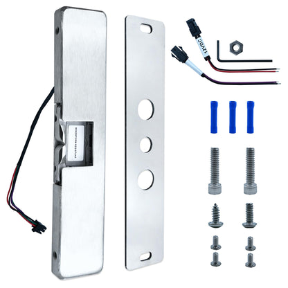 9400630 9400 Series Electric Strike, Perfect Replacement for HES - 9400630 9400 Series Stainless Steel Slim-Line Surface Mounted Electric Strike Body