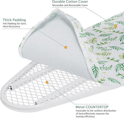 SheeChung Wall Mounted Ironing Board 36"X12", Foldable Ironing Boards