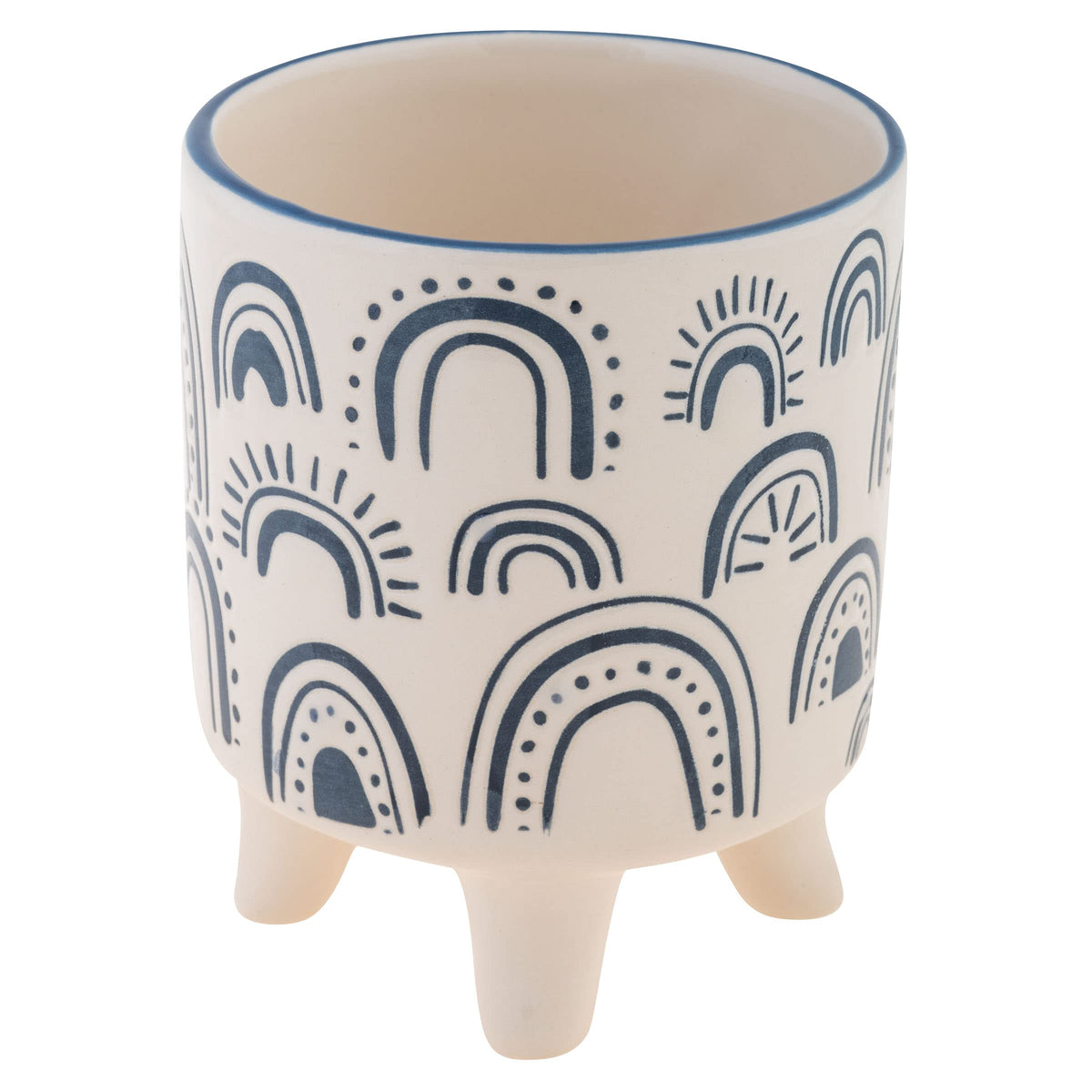 Karma, Footed Ceramic Planter Set of 2, Modern Boho Planters, Ceramic Footed Planters, Better Place