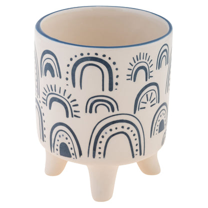 Karma, Footed Ceramic Planter Set of 2, Modern Boho Planters, Ceramic Footed Planters, Better Place