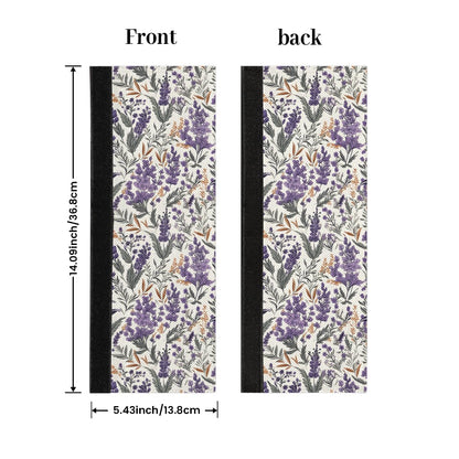Pardick Refrigerator Door Handle Covers Set of 2, Lavender Fridge Handle Covers Appliance Handle Covers Protector for Microwave Oven Stove Dishwasher, Keep Your Kitchen Appliance Clean