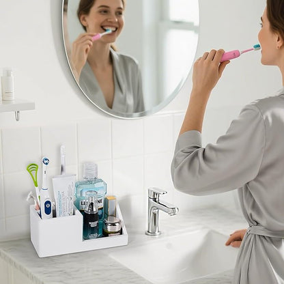 Diatomite Toothbrush Holders for Bathrooms, Quick Dry Electric Tooth Brush and