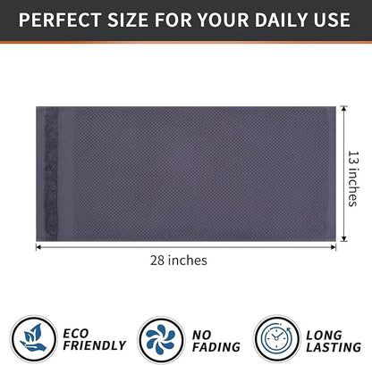 Homaxy 100% Cotton Waffle Weave Kitchen Towels, 13 x 28 Inches Super Absorbent