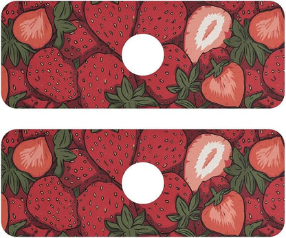 Kitchen Sink Splash Guard 2 PCS 14.7 Inch Sink Faucet Mat Splash Guard