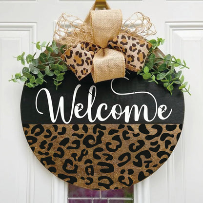 Welcome Stencils for Painting on Wood Doormat, Half Round Stencils for Crafts Reusable for Door Mats Furniture Sign Canvas DIY (hafl22)