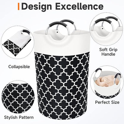 Large Laundry Basket Laundry Hamper Bag Washing Bin Clothes Bag Collapsible Tall