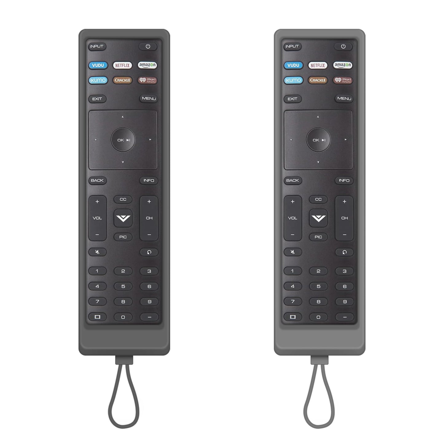 Remote for Vizio Smart TV Remote, 2-Pack Universal Replacement Control for Vizio TV Remote Compatible for VIZIO All LED LCD HD 4K UHD HDR Smart TV
