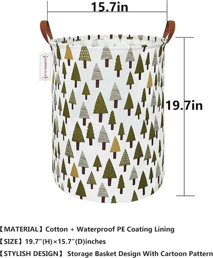 QUEENLALA Large Storage Basket, Laundry Hamper/Bathroom/Home Decor/Collapsible